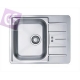 ALVEUS kuchynský  drez hladký nerez LINE  60